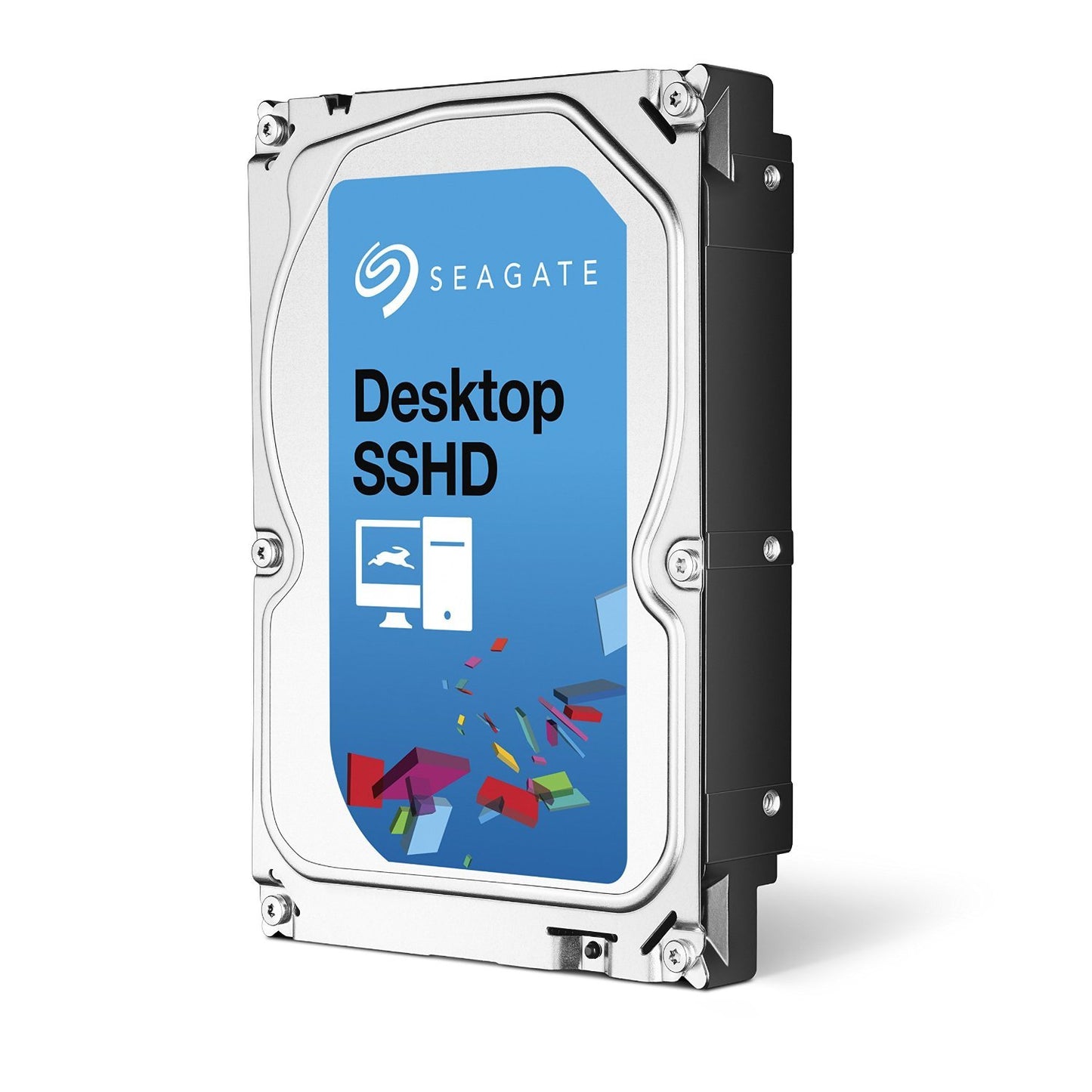 Seagate Desktop 2 TB Solid State Hybrid Drive SATA 6 GB with NCQ 64 MB Cache 3.5 Inch (ST2000DX001)