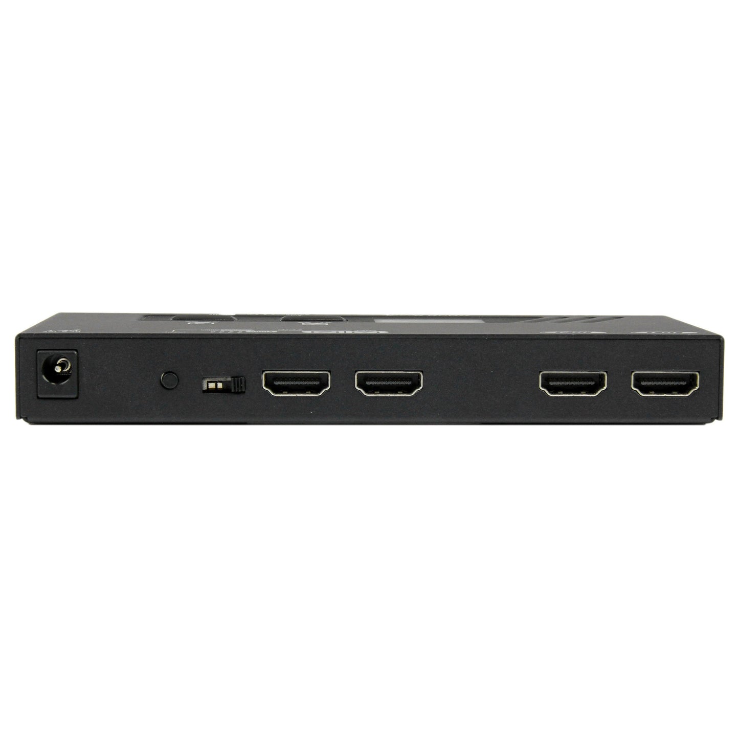 StarTech.com 2x2 HDMI Matrix Switch with Remote - 1080p Automatic & Priority Switcher - Video Wall Auto Selector Splitter Box - Audio Out (VS222HDQ)