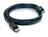 C2G 24904 DisplayPort M/M Cable, 4K UHD Compatible (6 Feet, 1.82 Meters)