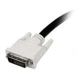 StarTech.com Dual Link DVI Cable - 1 ft - Male to Male - 2560x1600 - DVI-D Cable - Computer Monitor Cable - DVI Cord - Video Cable