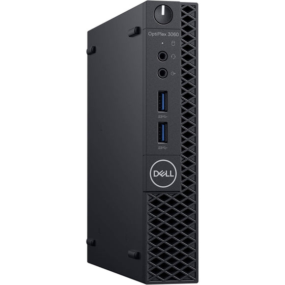 Dell OptiPlex 3060 Micro Desktop Computer with Intel Core i3-8100T 3.1 GHz Quad-Core, 4GB RAM, 500GB HDD (WMT3D)