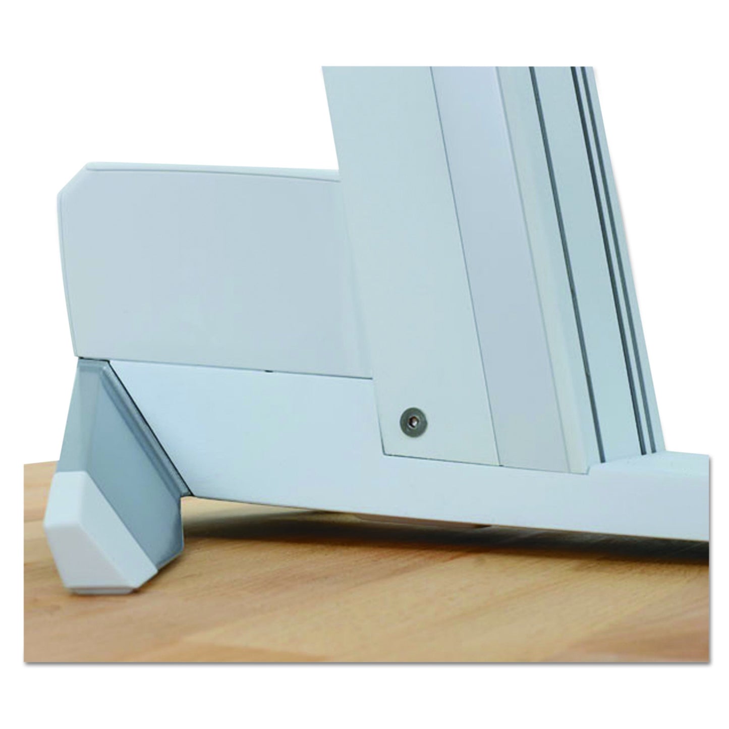 Ergotron WorkFit-S Single LD with Worksurface and Stand, White