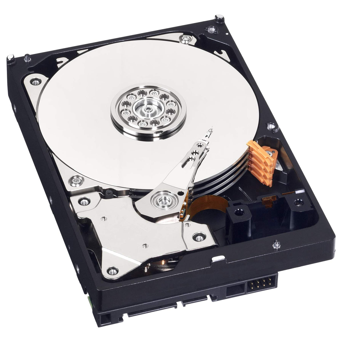 WD Blue 2TB PC Hard Drive - 5400 RPM Class, SATA 6 Gb/s, 64 MB Cache, 3.5" - WD20EZRZ