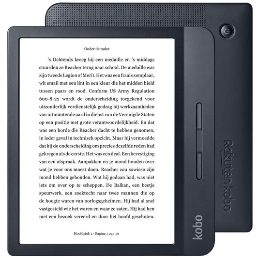 Kobo Libra H20 7" HD E Ink Touchscreen, Black