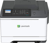 LEXMARK C2535dw Color Laser Printer with Duplex Printing, 35 Ppm, White/Gray