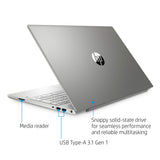 HP Pavilion 15-Inch Laptop, Intel Core I5-8265U, Intel UHD Graphics 620, 8GB RAM, 256GB SSD, Windows 10 (15-cs2010nr, Silver)
