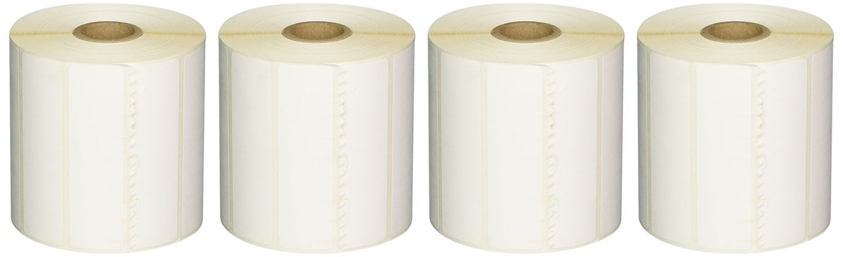 Wasp Quad Pack 3.5in X 1.0in Tt Paper LBL (1310/Rl)