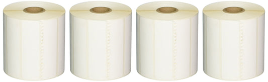 Wasp Quad Pack 3.5in X 1.0in Tt Paper LBL (1310/Rl)