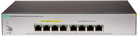 HP OfficeConnect 1920S 8G PPoE+ 65W Switch