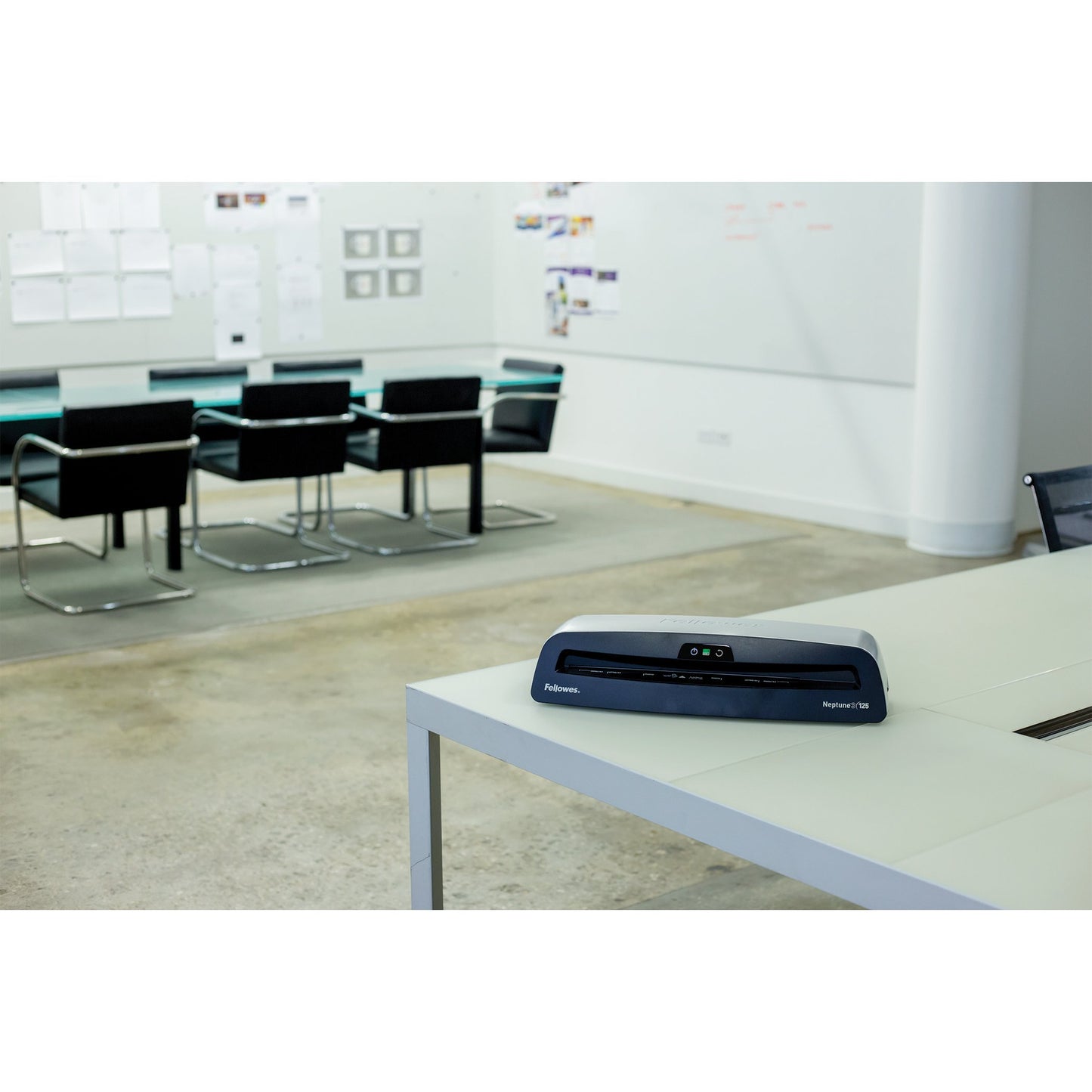 Fellowes Laminator Neptune 3 125, Rapid 1 Minute Warm-up Laminating Machine, Auto Features with Laminating Pouches (5721401)