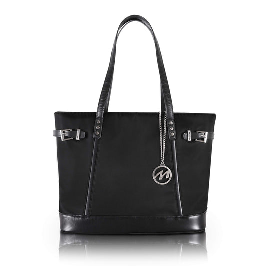 McKlein 17565 USA Aria Nylon Ladies' Tote Black
