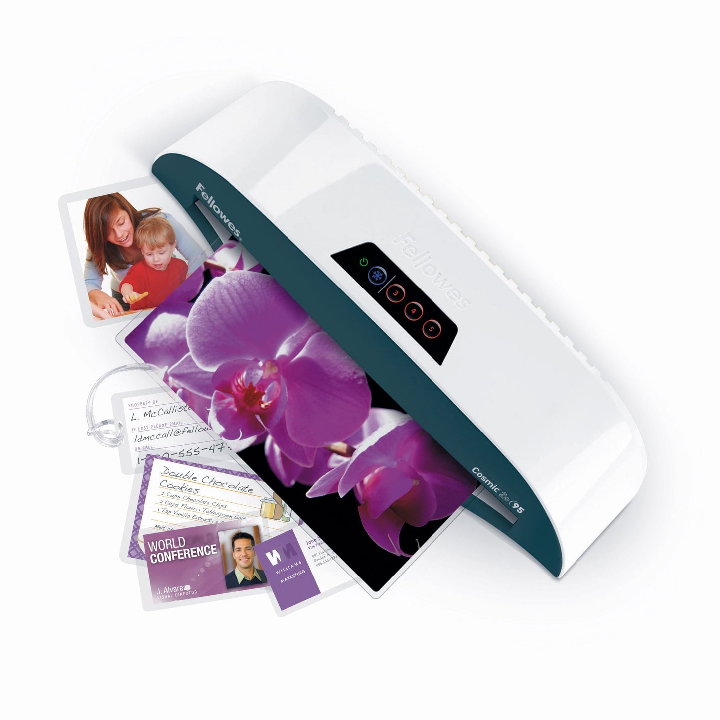 Fellowes Laminating Pouch Starter Kit, 52 Pack -9-Inch Width x 11.50-Inch Lengthx3 mil Thickness -Type G -Glossy -52/Pack -Clear