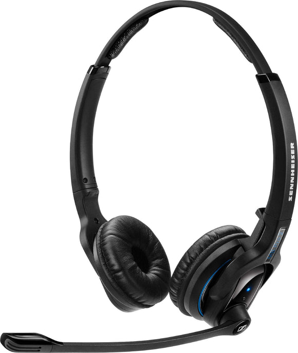 Sennheiser MB Pro 2 (506044) - Dual-Sided, Wireless Bluetooth Headset | for Mobile Phone Connection | w/HD Sound & Noise Cancelling Microphone (Black)