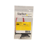 StarTech.com 2 Port Low Profile SATA to eSATA Plate Adapter - SATA Internal to External Panel - Serial ATA 150/300/600 - eSATA (M) to SATA (F) - 1 ft - red - ESATAPLT2LP
