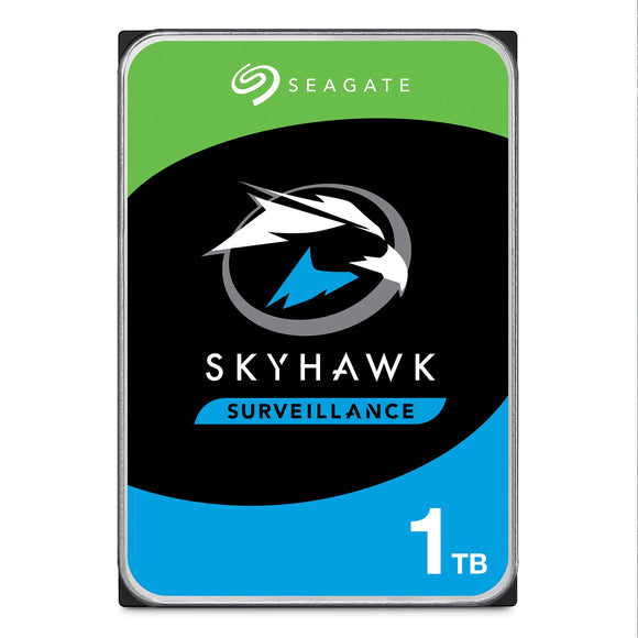 Seagate SkyHawk 1TB Surveillance Hard Drive - SATA 6Gb/s 64MB Cache 3.5-Inch Internal Drive (ST1000VX005)