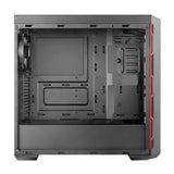 Open Box MasterCase MC500M Mid-Tower ATX Case w/Freeform Modular, Tempered Glass, RGB Panel Plate, Upgrade I/O Panel
