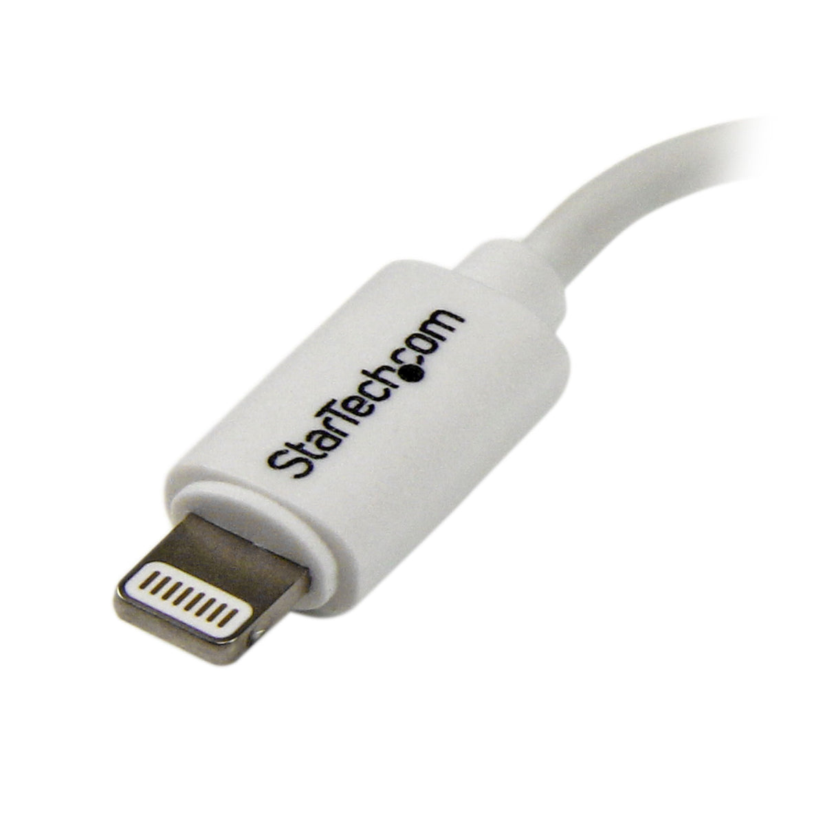 StarTech.com White Micro USB to Apple 8-pin Lightning Connector Adapter for iPhone/iPod/iPad - Apple Lightning to Micro USB 2.0 Dongle (USBUBLTW)