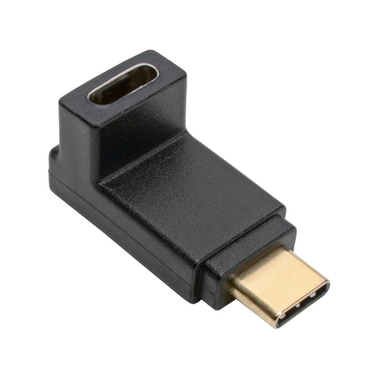 Tripp Lite USB C to Type C Adapter Converter Right Angle M/F 10Gbps 3A (U420-000-F-UD)