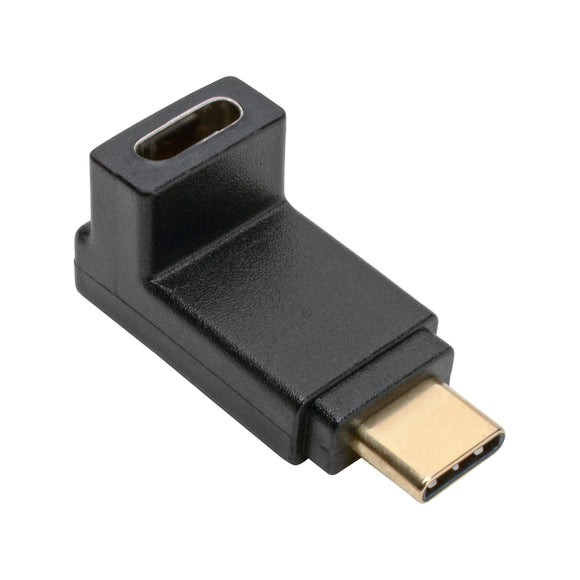 Tripp Lite USB C to Type C Adapter Converter Right Angle M/F 10Gbps 3A (U420-000-F-UD)