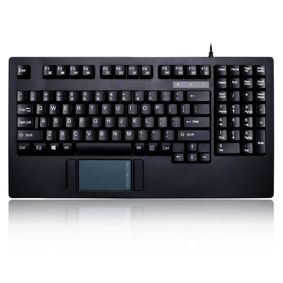 Adesso AKB-425UB - Easytouch Rackmount USB Touchpad Keyboard