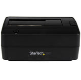 StarTech.com USB 3.1 Hard Drive Dock - USB C/USB A/eSata - 2.5/3.5" SATA SSD/HDD Drives - Hard Drive Docking Station (SDOCKU313E)