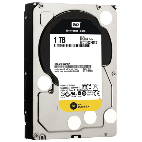 Wd Re 1tb Sata 6 Gb/S 7200rpm 64mb 3.5   5 Years Warranty