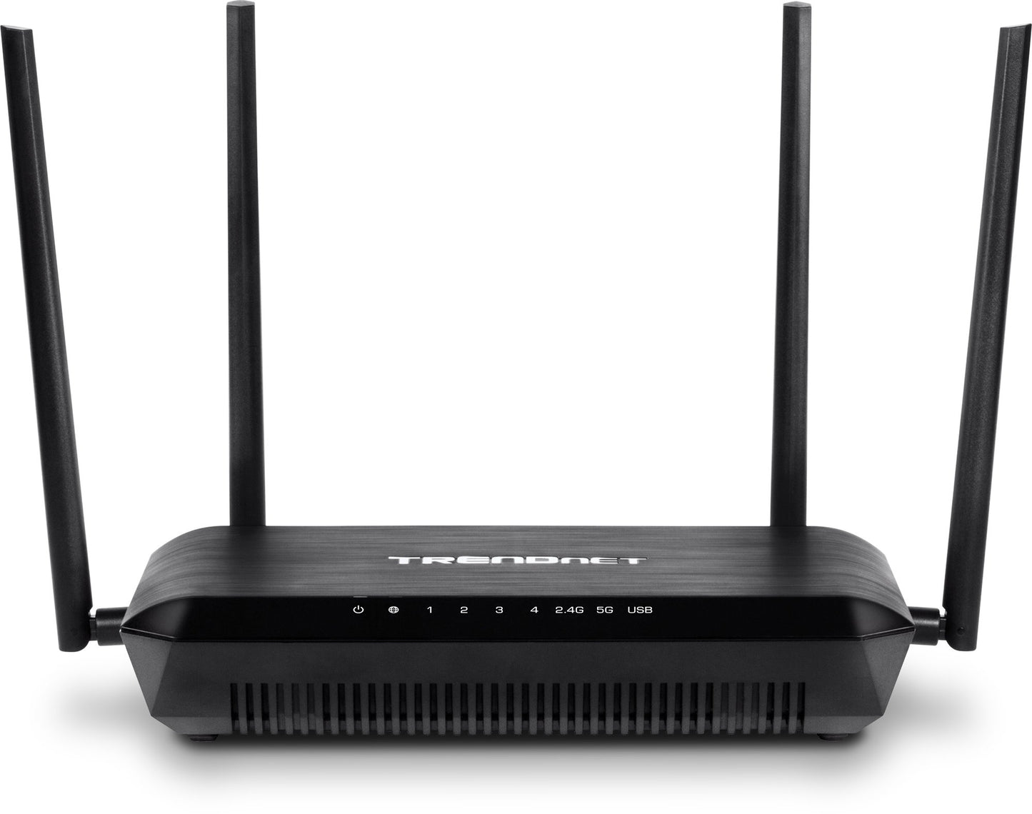 TRENDnet AC2600 StreamBoost MU-MIMO WiFi Router Quadstream for Multiple Devices, Detachable Antennas, Gigabit, USB Share ports