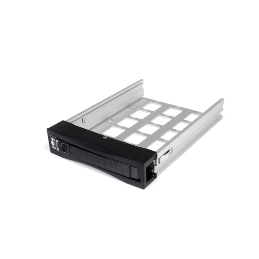 StarTech.com Extra 2.5in or 3.5in Hot Swap Hard Drive Tray for SATSASBAY3BK - Storage Drive Carrier (Caddy) - 2.5" / 3.5" Shared - Black - SATSASTRAYBK