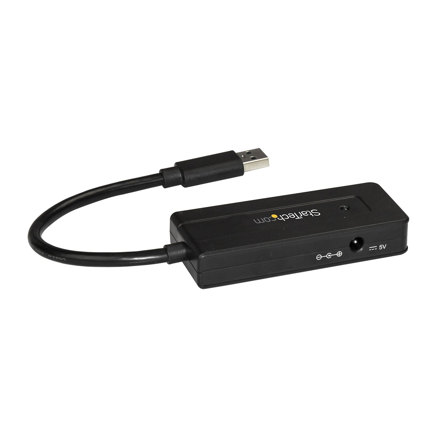 StarTech.com 4 Port USB 3.0 Hub with Charge Port - Small and Compact - Powered Mini USB Port Expander w/Multiple Ports (ST4300MINI)