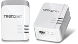 TRENDnet Powerline 1300 AV2 Adapter Kit, Includes 2 x TPL-422E Adapters, IEEE 1905.1 & IEEE 1901, Gigabit Port, Range Up to 300m (984 ft.), TPL-422E2K