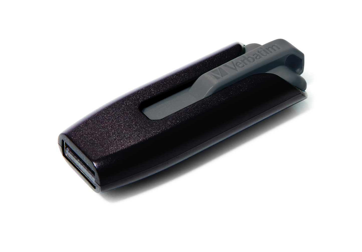 Verbatim 256GB USB 3.0 Store 'n' Go V3 Flash Drive - Cap-Less & PC / Mac Compatible - Gray