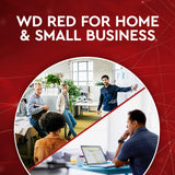 WD Red 8TB NAS Internal Hard Drive - 5400 RPM Class, SATA 6 Gb/s, 256 MB Cache, 3.5" - WD80EFAX