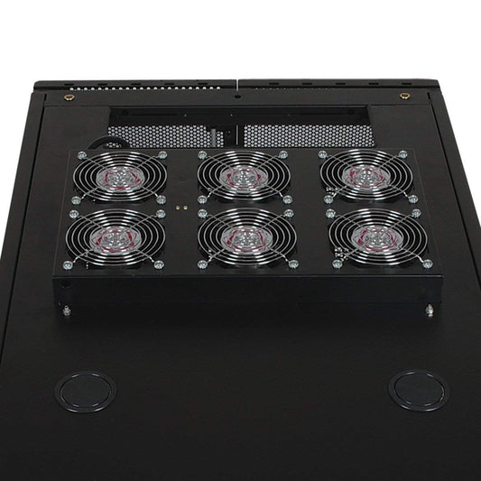 Tripp Lite SRFANROOF Rack Enclosure Cabinet Roof Mount Fan Panel Airflow Mgmt 120V