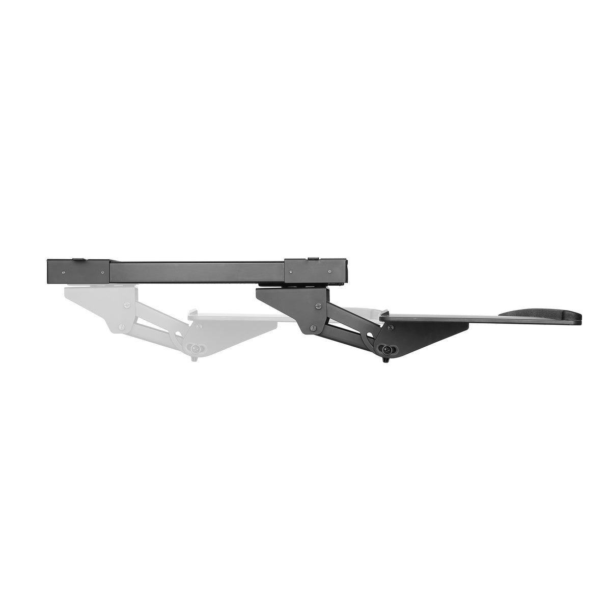 StarTech.com Under Desk Keyboard Tray - 26.4in Wide - Adjustable - Computer Keyboard Stand - Keyboard Shelf - Ergonomic Keyboard Tray (KBTRAYADJ)