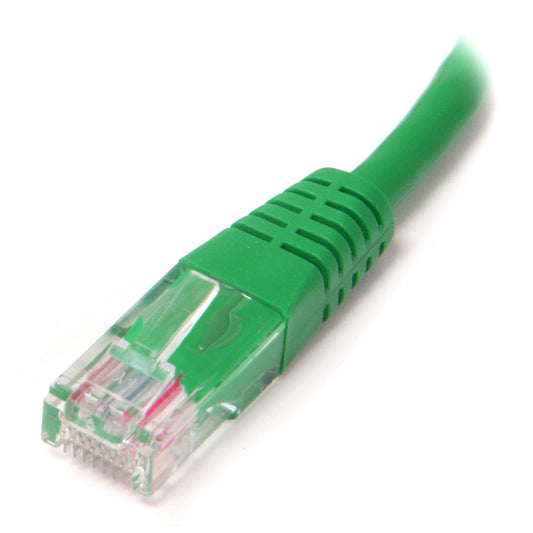 StarTech.com M45PATCH3GN Molded RJ45 UTP Cat 5e Patch Cable, 3-Feet (Green)