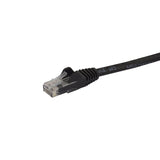 StarTech.com Cat6 Patch Cable - 30 ft - Black Ethernet Cable - Snagless RJ45 Cable - Ethernet Cord - Cat 6 Cable - 30ft (N6PATCH30BK)