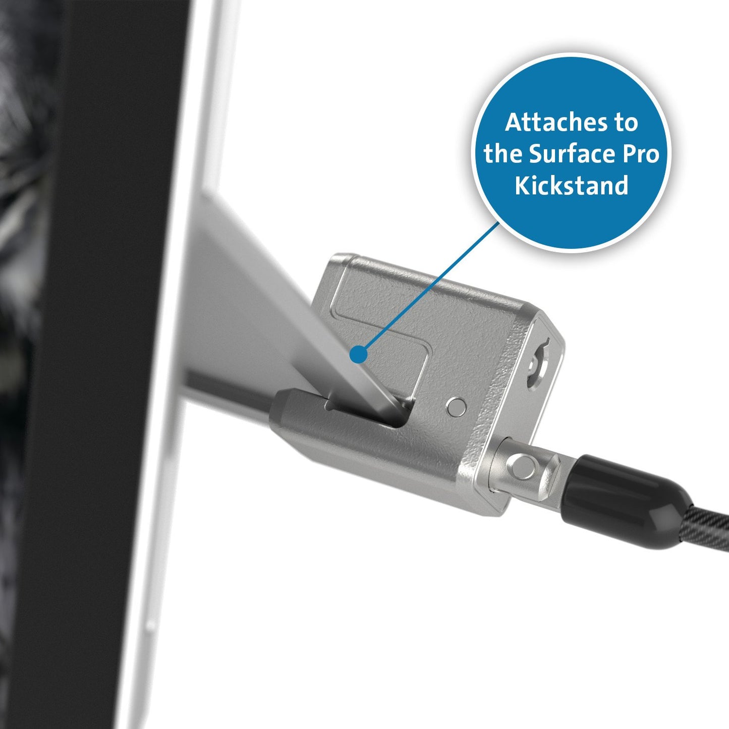 Kensington Microsoft Surface Pro and Surface Go Keyed Cable Lock (K62044WW)