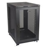 Tripp Lite 18U 33-Inch Deep Rack Enclosure Server Cabinet with Doors and Sides, SR18UB
