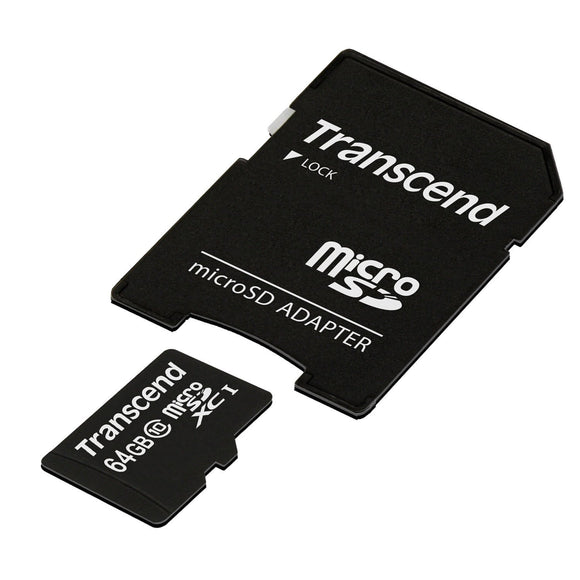 Transcend 64 GB microSDXC - Class 10/UHS