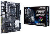 ASUS Prime X370-Pro AMD Ryzen AM4 DDR4 DP HDMI M.2 USB 3.1 ATX X370 Motherboard with Aura Sync RGB Lighting