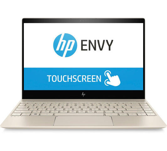 Hewlett Packard 1WP61UA#ABL Envy 13.3" Touch Laptop 13-ad110ca, Core i5-8250U, 8 GB LPDDR3, 256GB SSD, Windows 10 Home, Gold