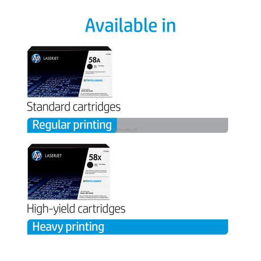 HP 58X (CF258X) High Yield Black Original Toner Cartridge