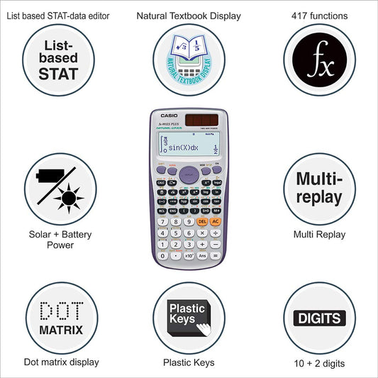 Casio FX991ESPLUSC Engineering/Scientific Calculator