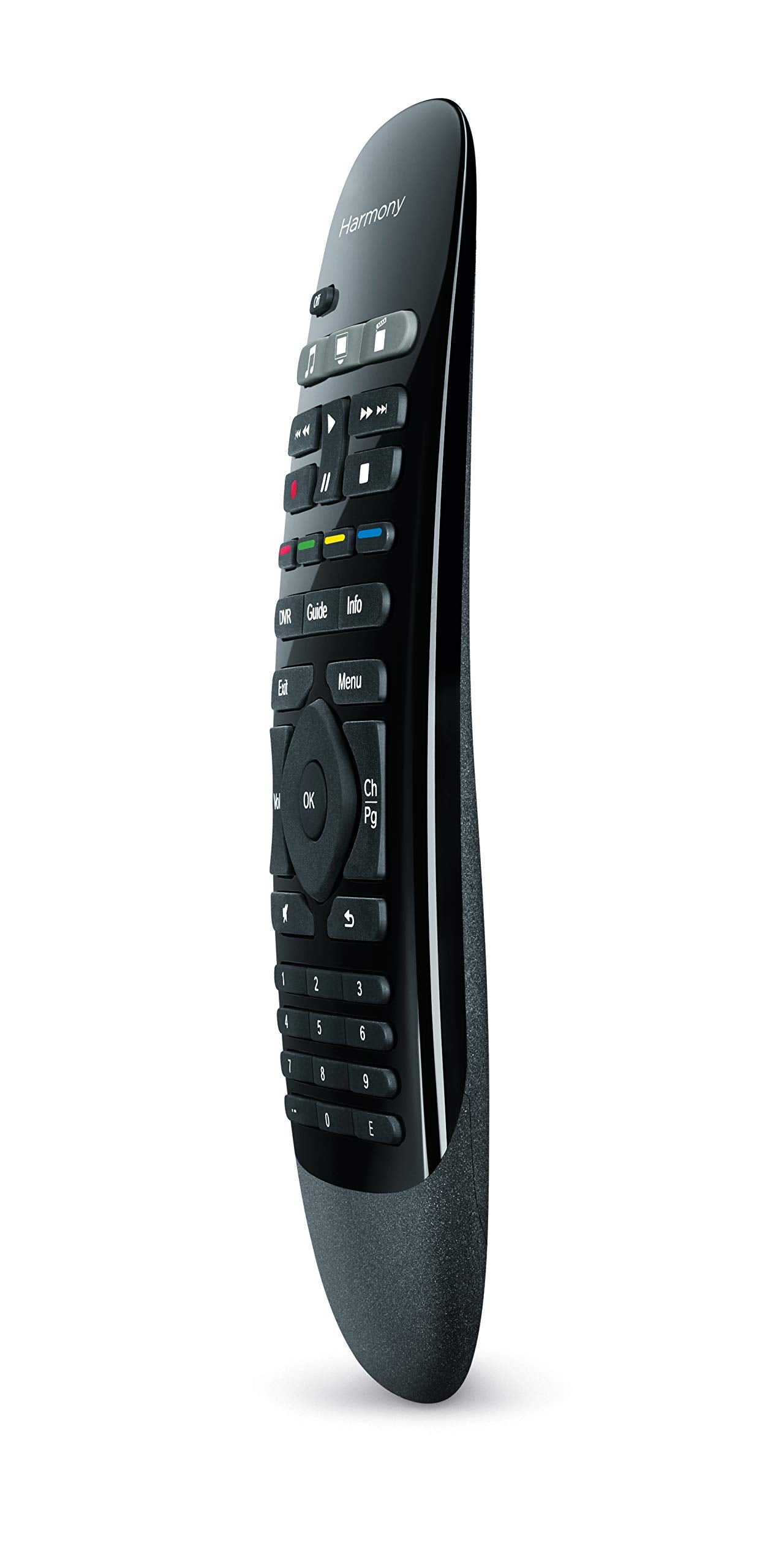Refurbished Logitech Harmony Smart Control with Smartphone App and Simple All in One Remote - Black
