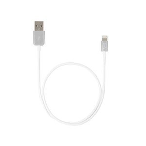 iStore Lightning Sync/Charge Cable, 1.6 Feet, White Grey (ACC99805CAI)