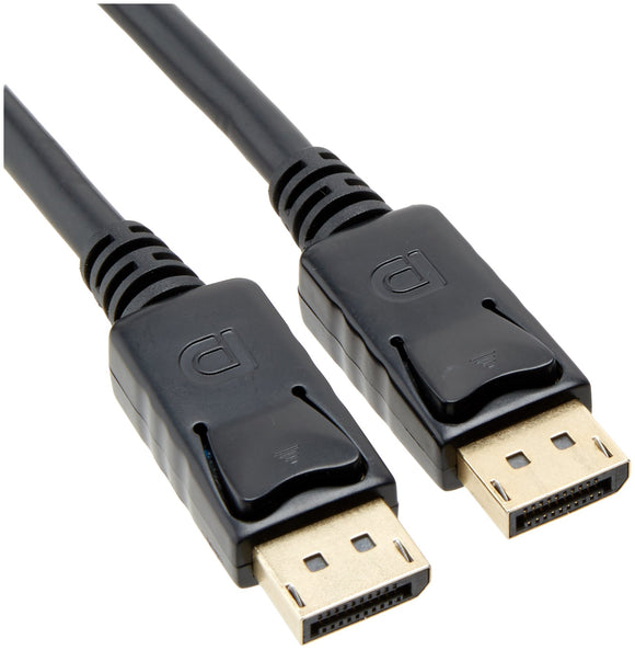 10ft Displayport to Displayport Cable M/M Latch Digital Audio/Video