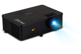 ViewSonic PJD6543W WXGA DLP Projector with 1280x800 Resolution, Native 720p, 3000 ANSI Lumens, 15000:1 Contrast Ratio, LAN Control and HDMI (Black)