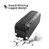 Divoom Voombox-Power-Bluetooth Portable Speaker, Powerful bass, Crystal Clear Stereo Sound, Power Bank， Wireless Range, Microphone, IPX5,