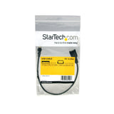 StarTech.com 1 ft Mini USB 2.0 Cable - USB A to Mini B F/M - USB Cable - USB (F) to Mini-USB Type B (M) - USB 2.0-1 ft - Black - USBMUSBFM1