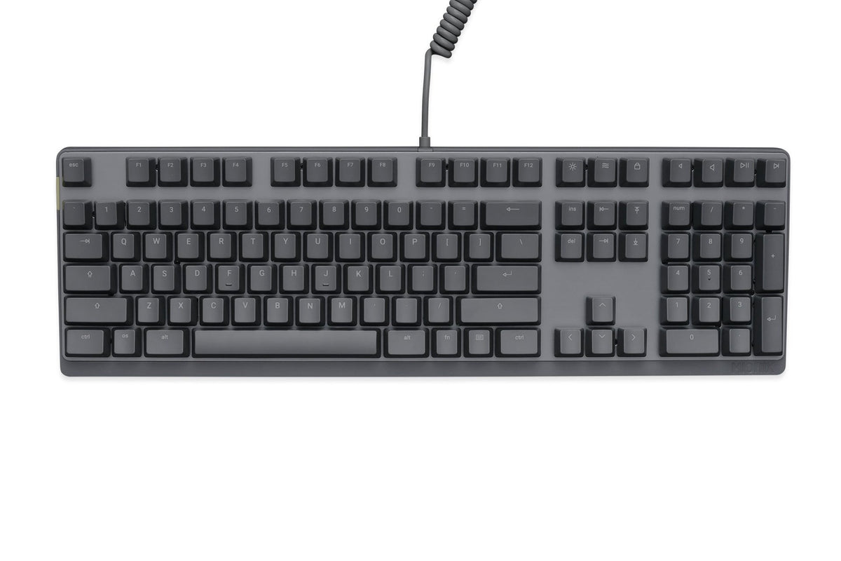 Mionix Wei PC and Mac RGB Mechanical Keyboard Silent-Great for Esports Made for Gamers and Artists-Quite Cherry Mx Red Switches-Durable USB Metal Keyboard Black/Grey-Replaceable Keycaps Pink/Red, Yellow, Blue/Turquise